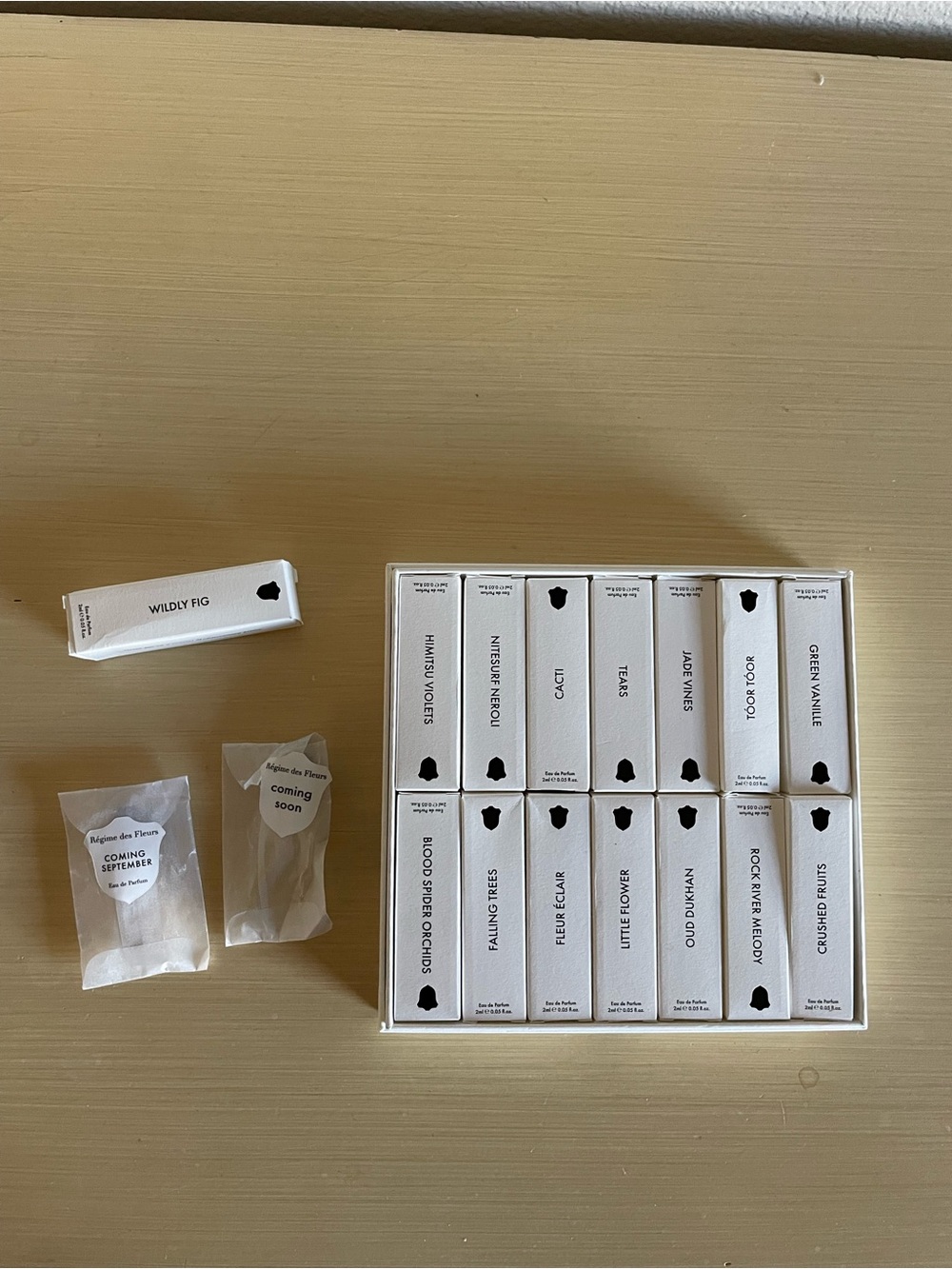 Rare custom Regime Des Fleur deluxe sample set
